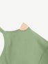 Well-in Vogue High Stretchy Seamless Sling Tummy Control Jumpsuit Removable cup pads